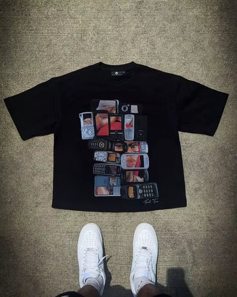 Casual Oversized Hip Hop T-Shirt