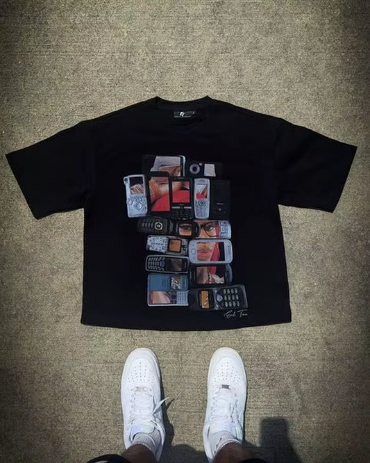 Casual Oversized Hip Hop T-Shirt