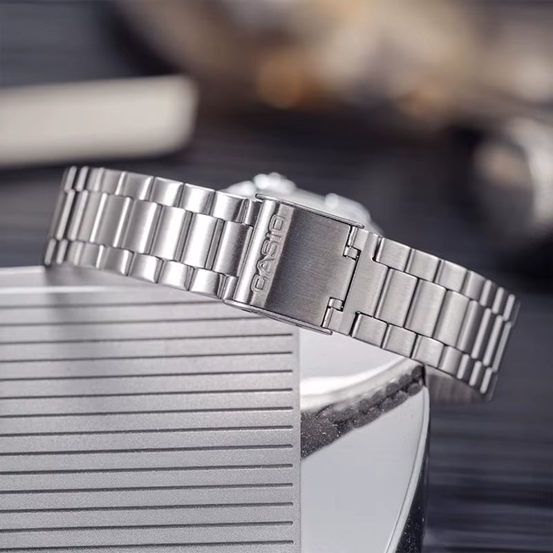 Watchs for Men Luxury Classic LED Digital Quartz Man Watch Waterproof Power Reserve Alarm Stopwatch Stainless Steel Watchs