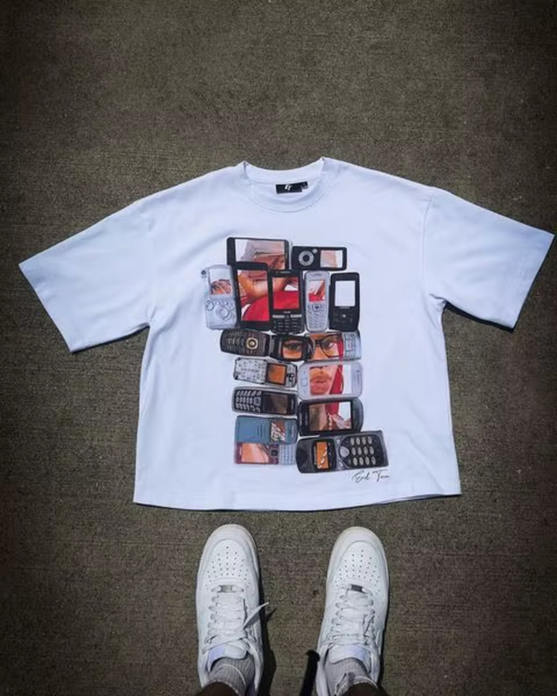 Casual Oversized Hip Hop T-Shirt