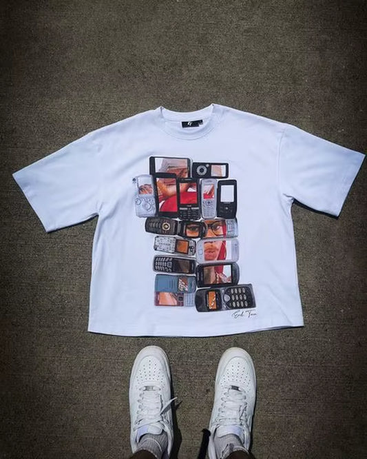 Casual Oversized Hip Hop T-Shirt